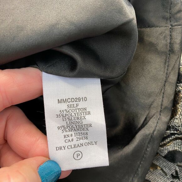 MM Couture Dress Small Animal Print Brown Gold Cutout Back Party Club Miss Me S - Picture 9 of 11